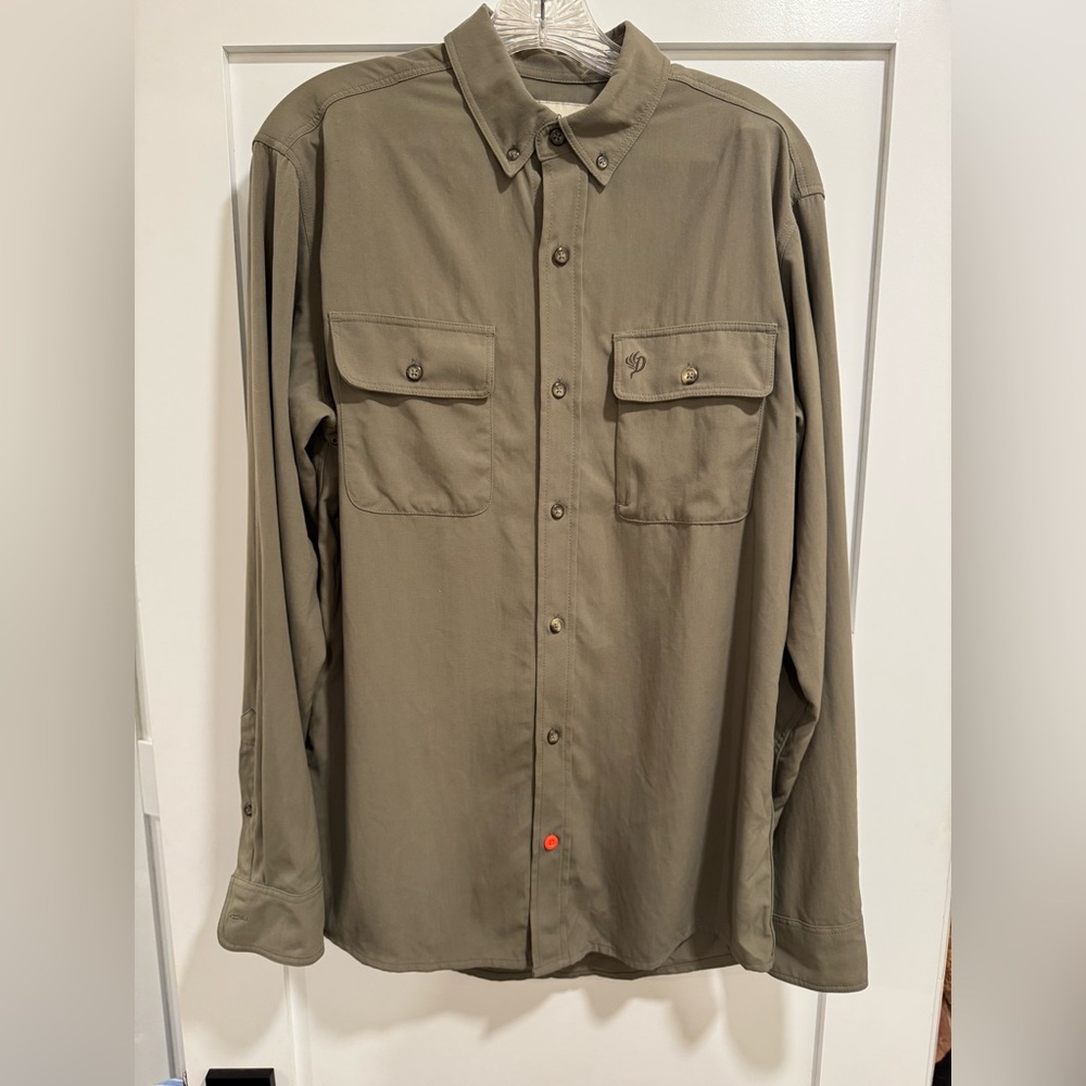 Duck Camp Premium Hunting Company Green Men's Shirt
